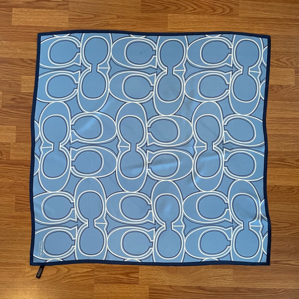Women’s Coach silk scarf